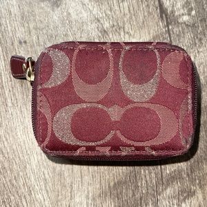 Coach pill case